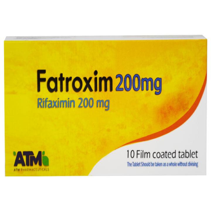 Fatroxim 200mg 10 Film Coated Tablet
