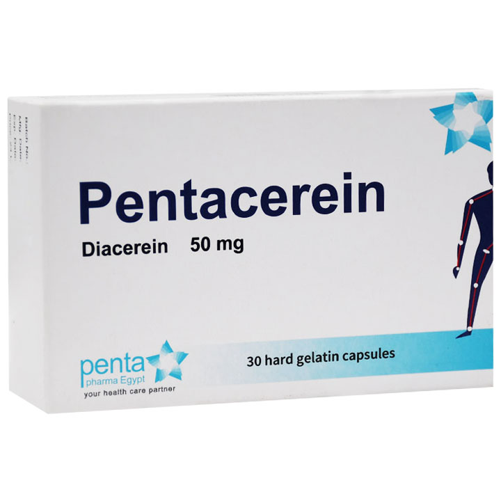 Pentacerein 50mg 30 Hard Gel Capsule