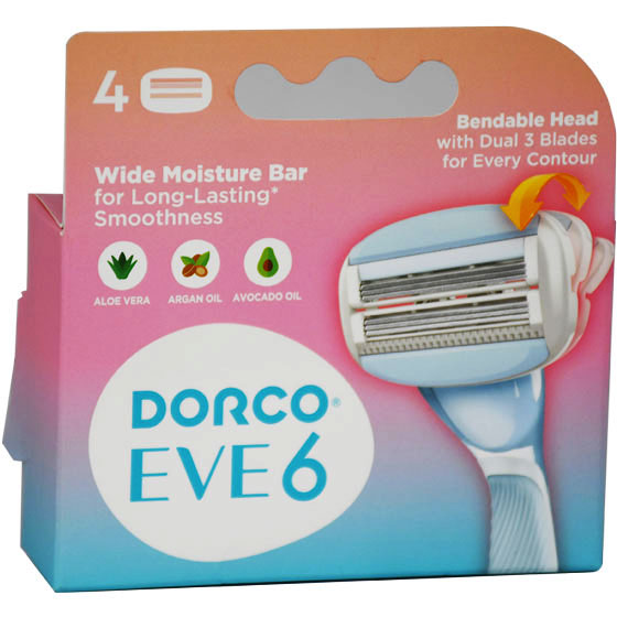 Dorco Eve 6 ( Blades 4 pieces )