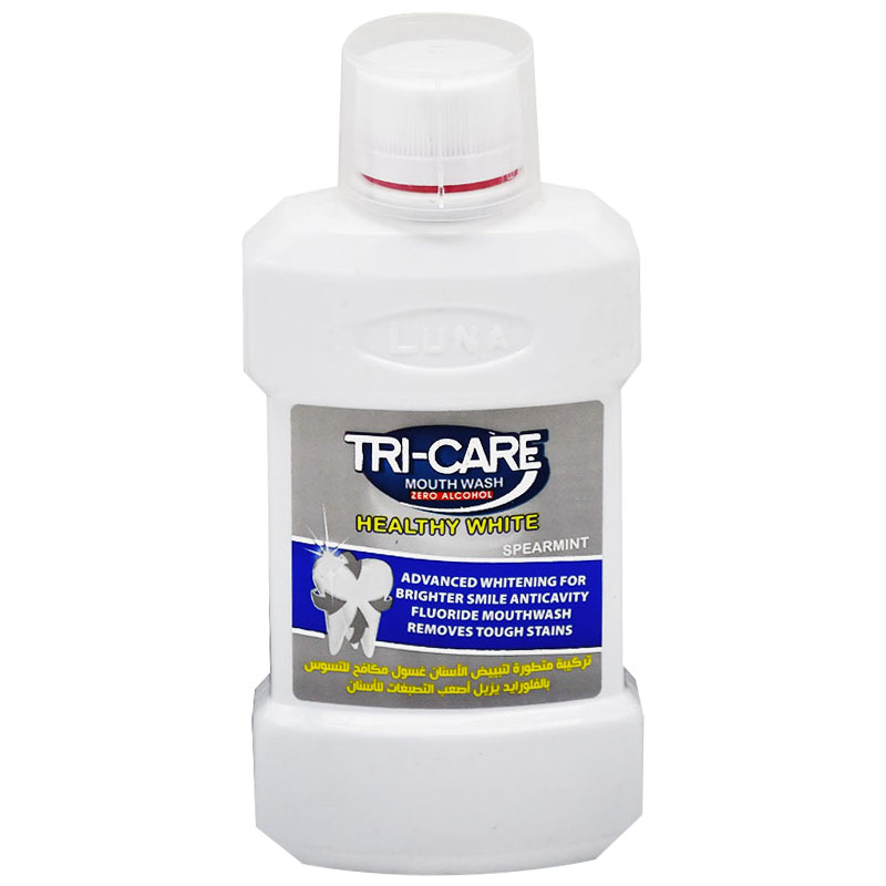 Luna Tri Care Mouthwash Healthy White 250ml