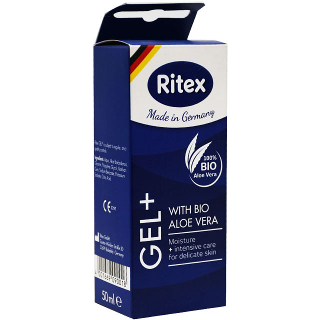 Ritex Gel+ Bio Aloe Vera Lubricant Gel 50ml