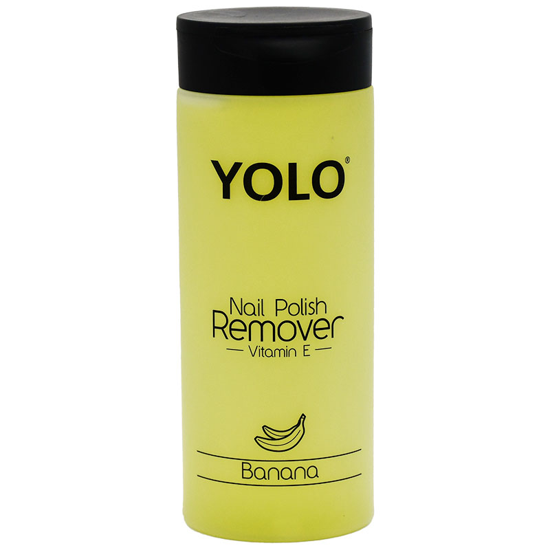 Yolo Nail Polish Remover Banana 135ml