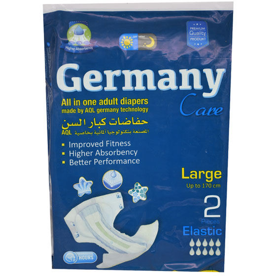 Germany Care Adult Diapers Large 2 pieces