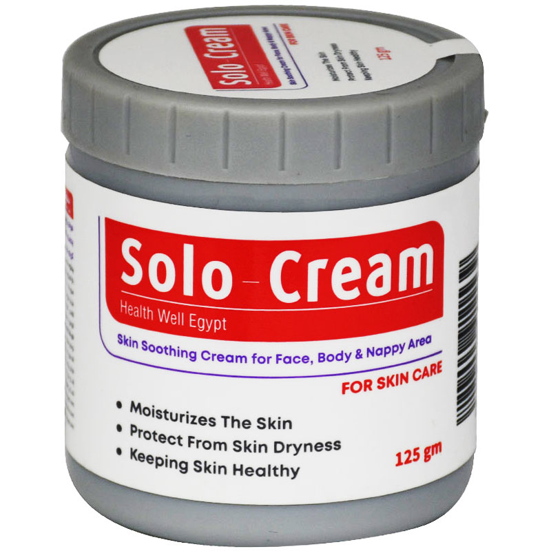 Solo Cream For Face and Body and Nappy Area 125gm