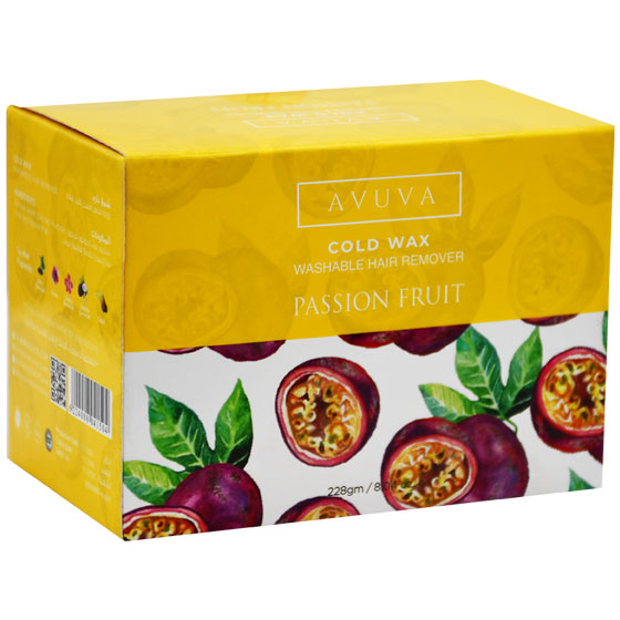 Avuva Passion Fruit Hair Remover Cold Wax228gm