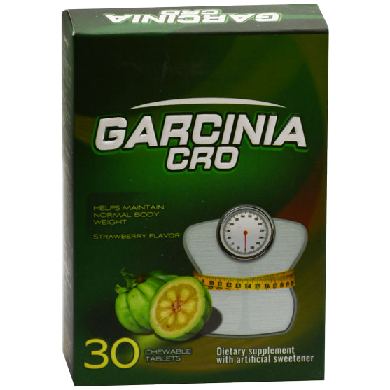 Garcinia Cro Strawberry Flavor 30 Chewable Tablets