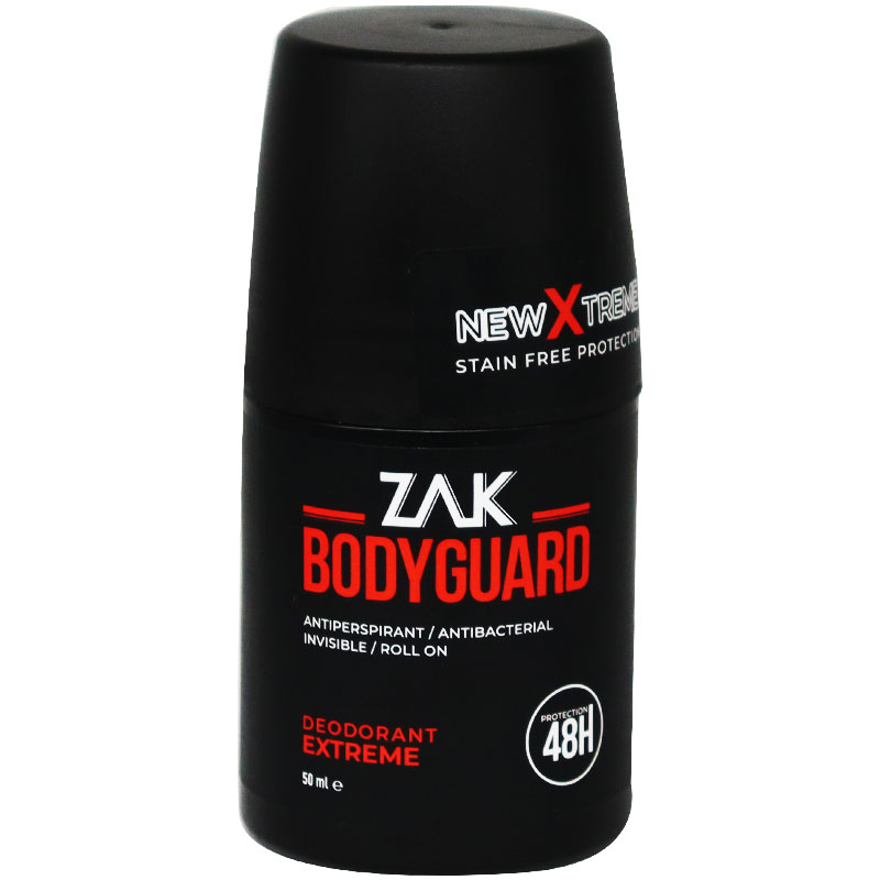 Zak Bodyguard Extreme Deodorant Roll On for Men 50ml