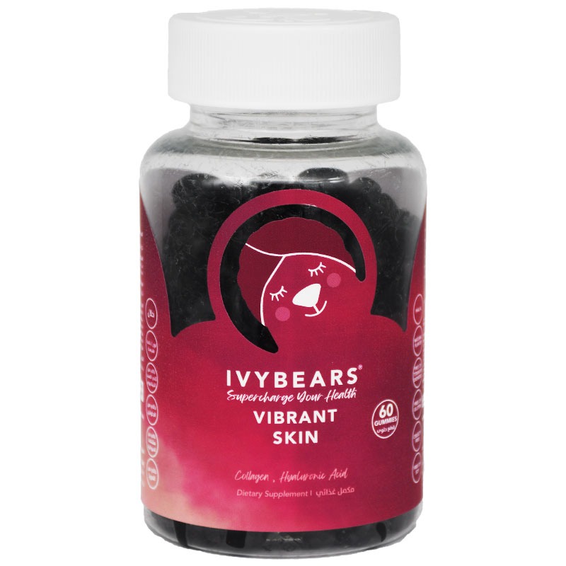 Ivybears Vibrant Skin 60 Gummy