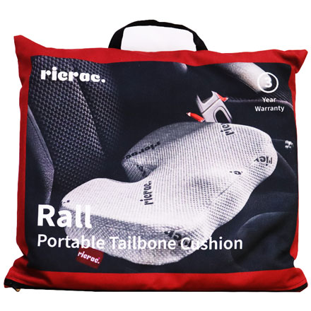 Ricrac Rall Portable Tailbone Cushion Black