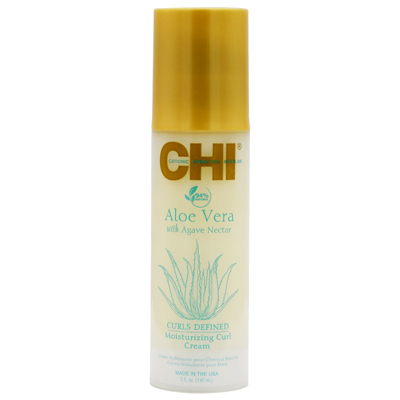 Chi Aloe Vera Curls Defined Moisturizing Curl Cream 147ml