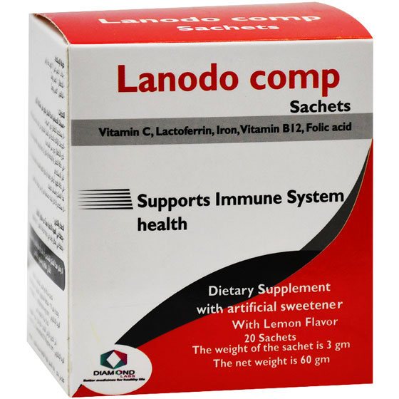 Lanodo Comp Lemon Flavor 20 Sachets