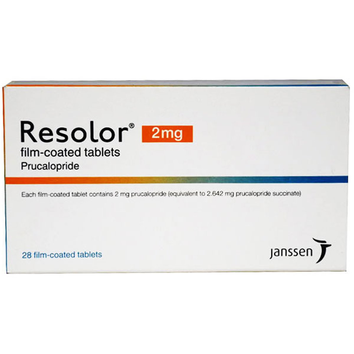 Resolor 2mg 28 Film Coated Tablets
