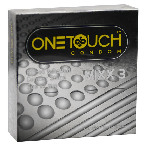 One Touch Mixx 3 Condoms 3pcs