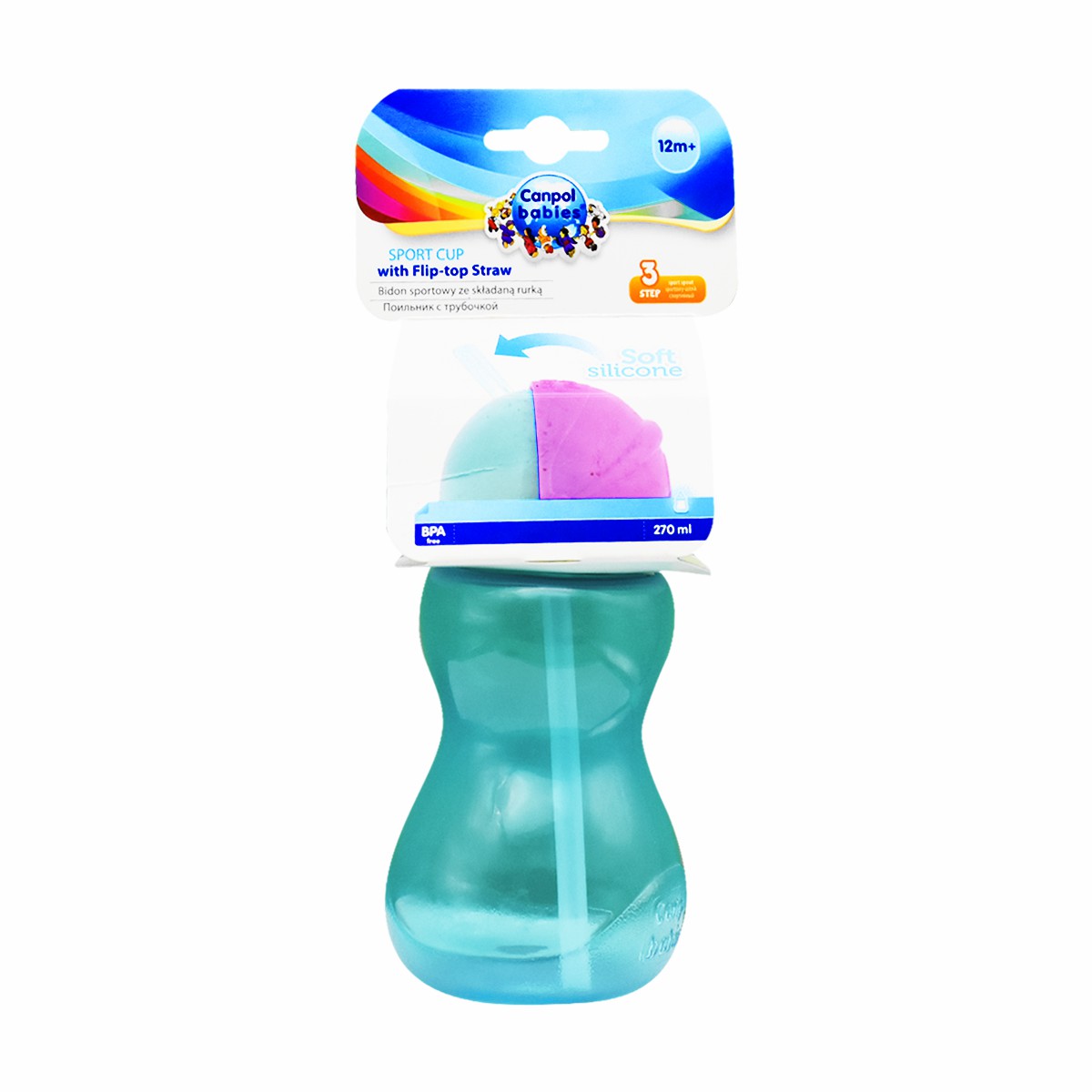 Canpol Sport Cup (12Months +) 270ml/56-109