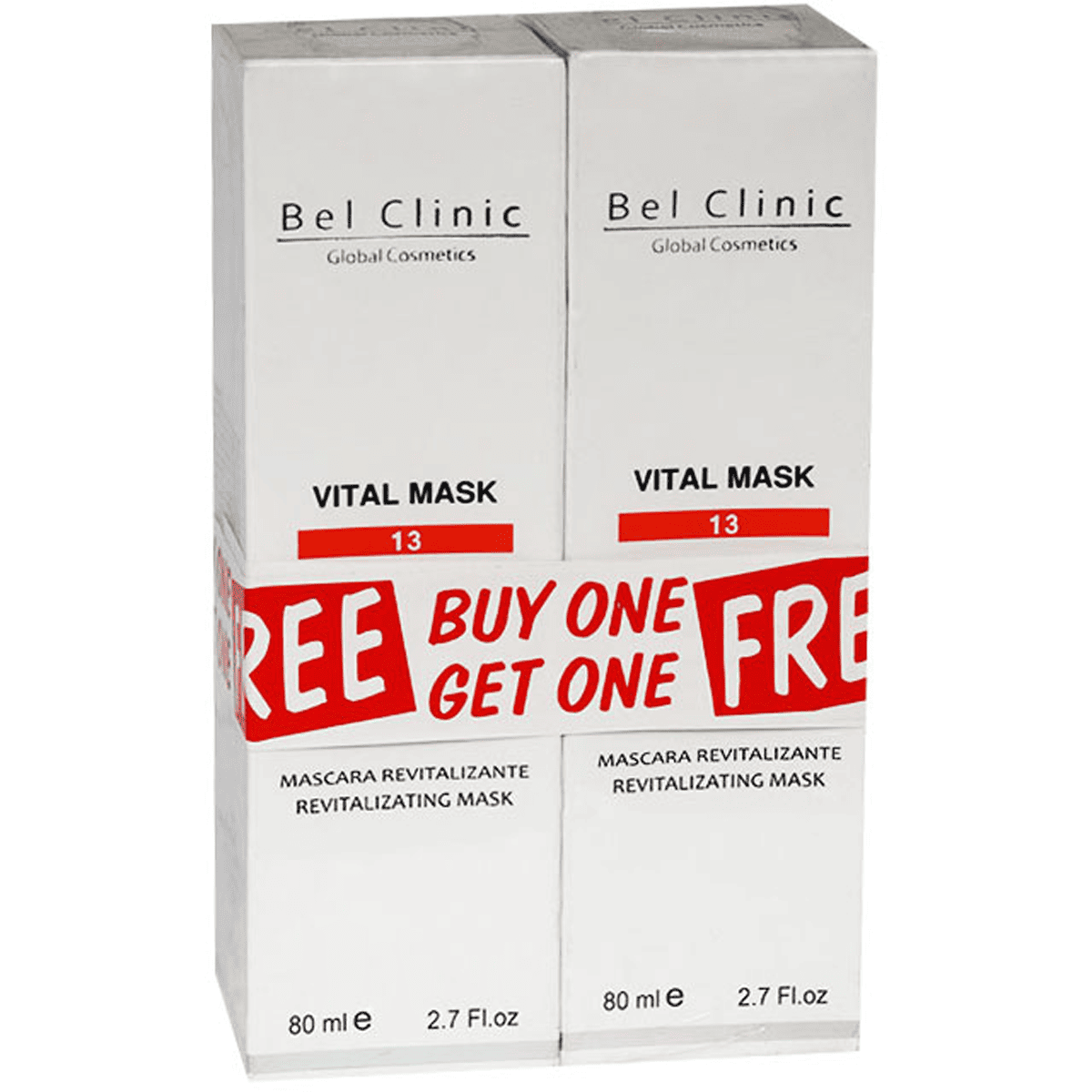 Belclinic Vital Revitalizing Mask 80ml 1+1 (Offer Pack)