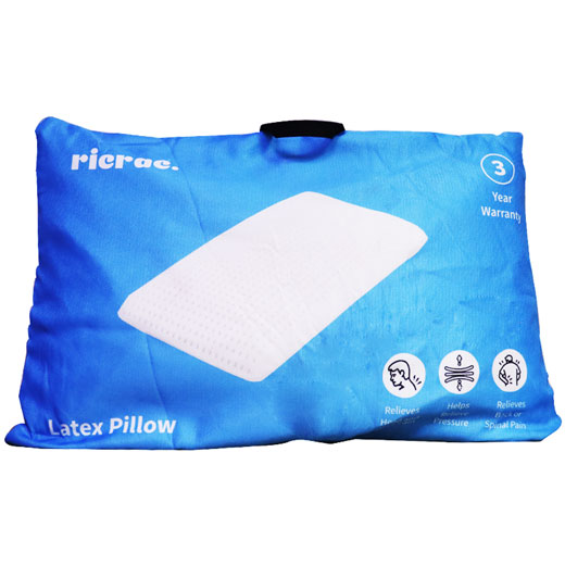 Ricrac Latex Pillow