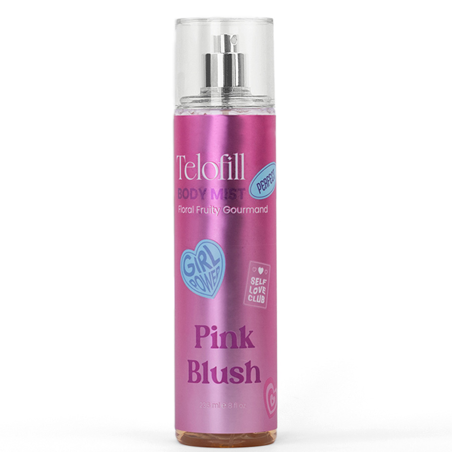 Telofill Pink Blush Body Mist for Women 236ml
