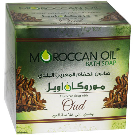 Moroccanoil Bath Soap Oud 250G + Luffa
