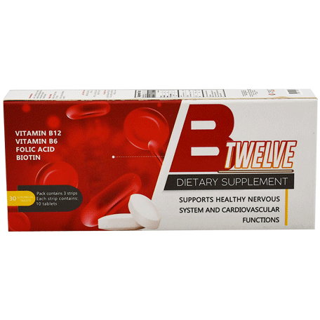 B Twelve 30 Sublingual Tablet
