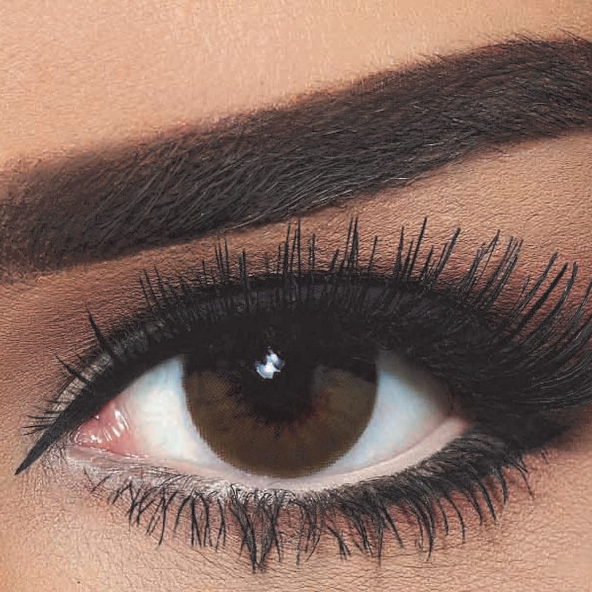 Bella Diamond Color Lenses Brown Shadow
