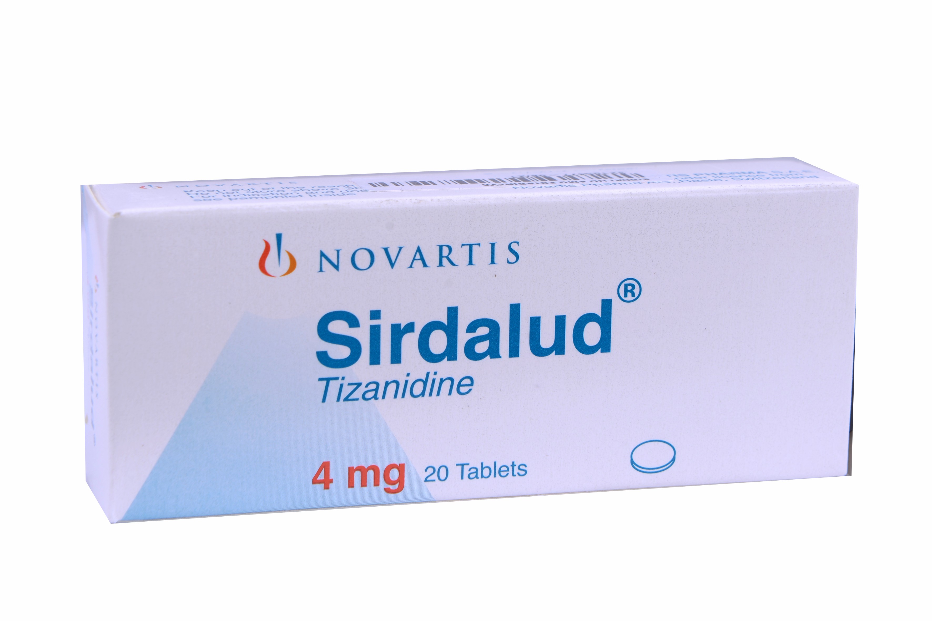 Sirdalud 4mg 20Tab