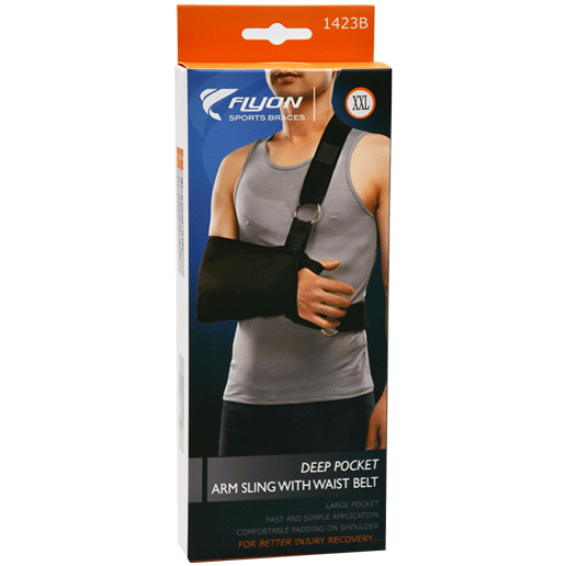 Flyon Deep Pocket Arm Sling With Waist Belt 2X-Large /1423b