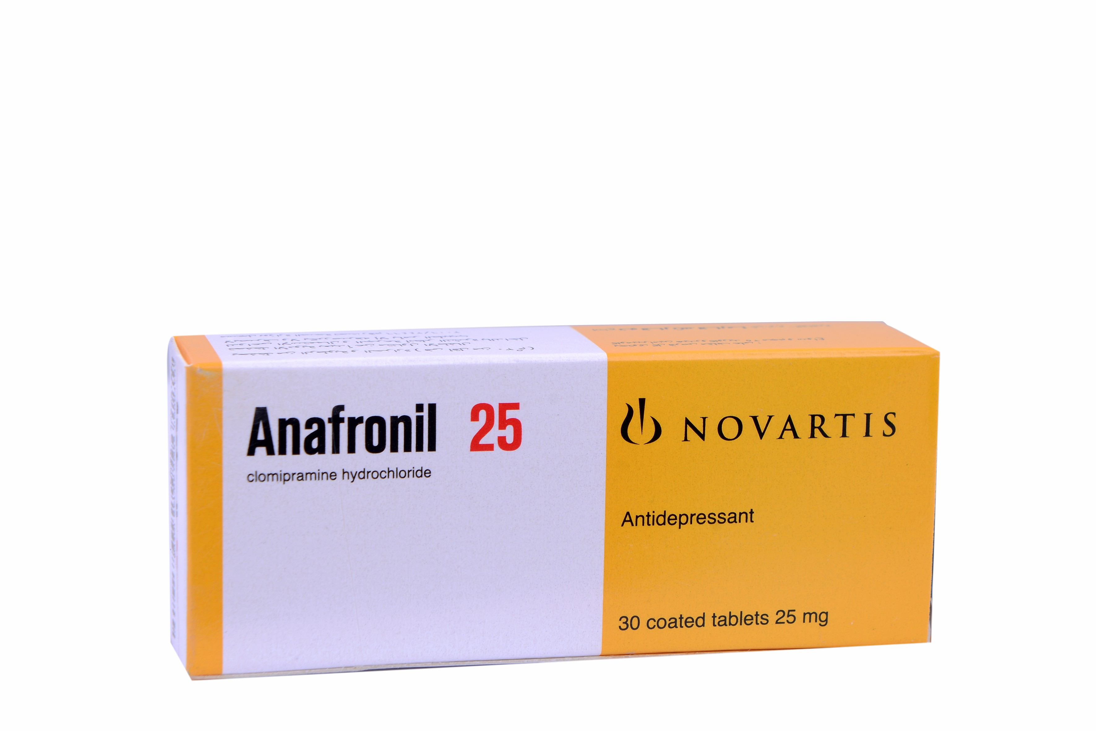 Anafronil 25mg 30 Tablets