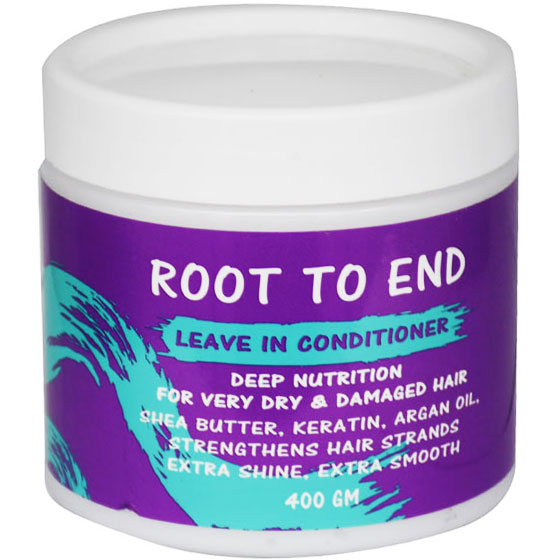 Root To End Leave In Conditioner  For Dry and Damaged Hair 400ml