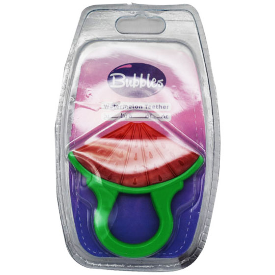 Bubbles Silicone Watermelon Teether
