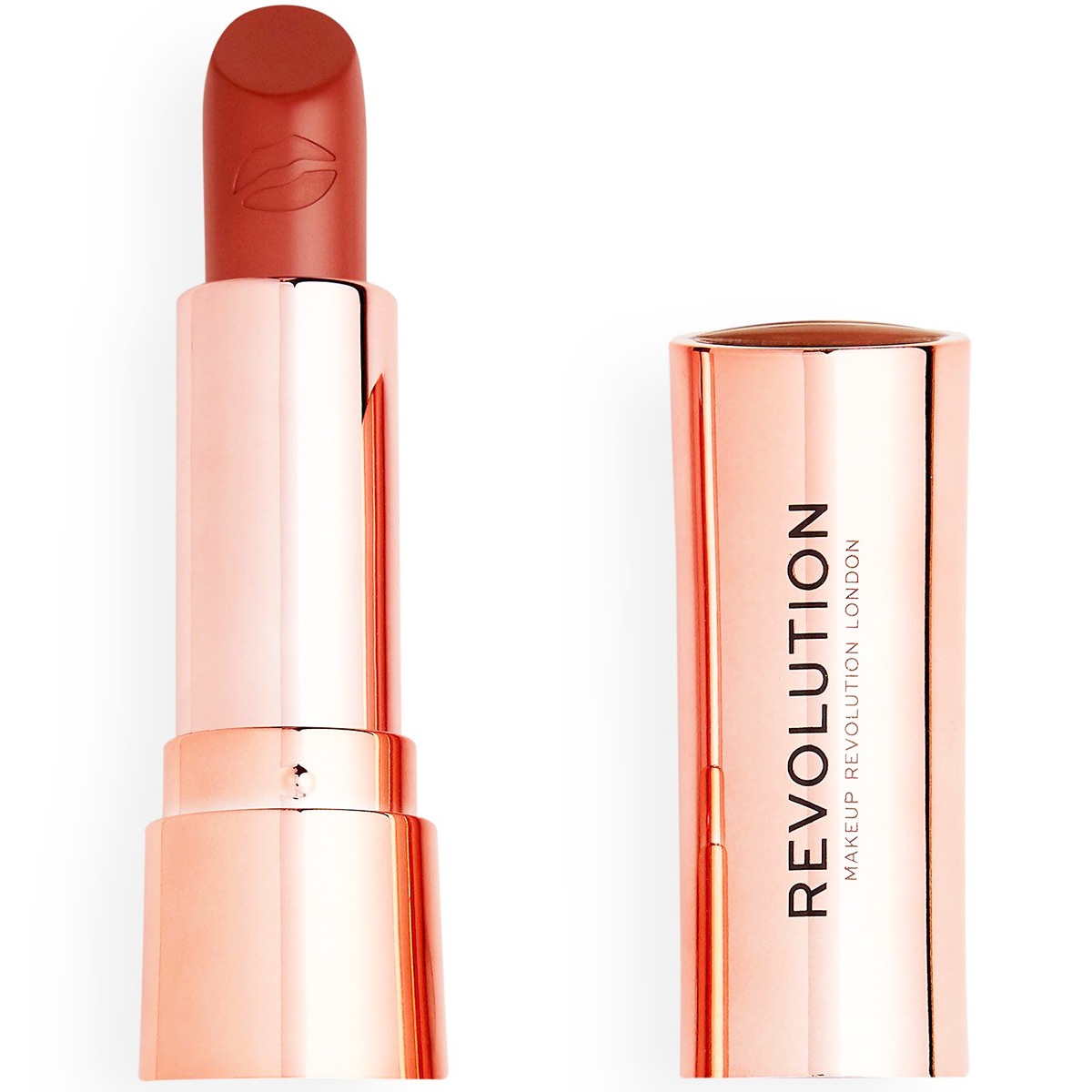 Revolution Kiss Lipstick Chauffeur Nude