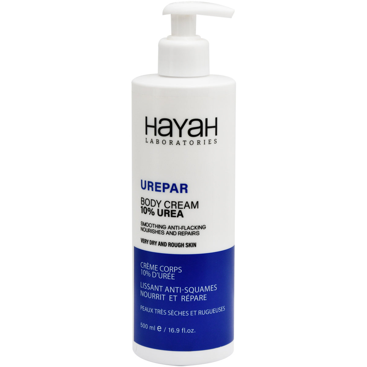 Hayah Urepar Body Cream For Dry and Rough Skin 500ml