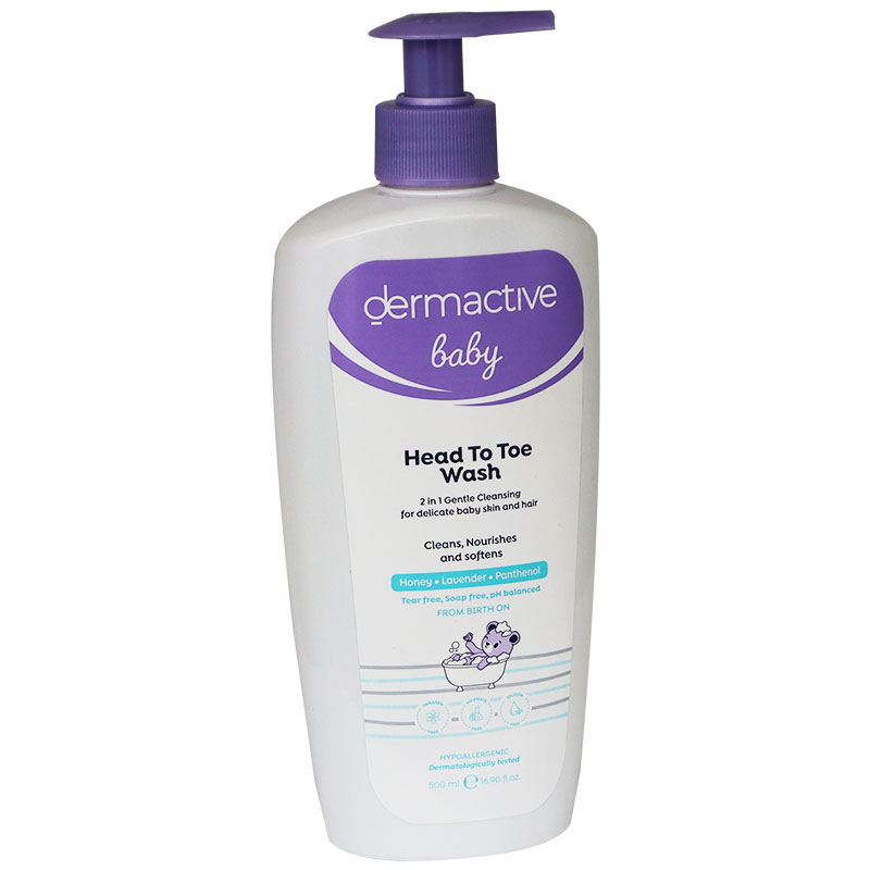 Dermactive Baby Head To Toe Wash 2X1 500ml