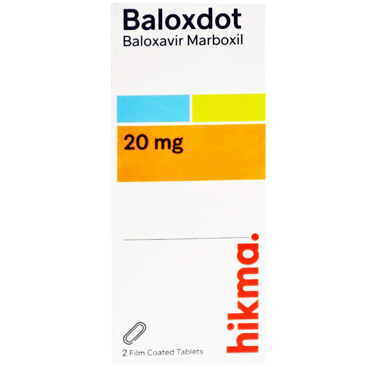 Baloxdot 20 mg 2 Tablets