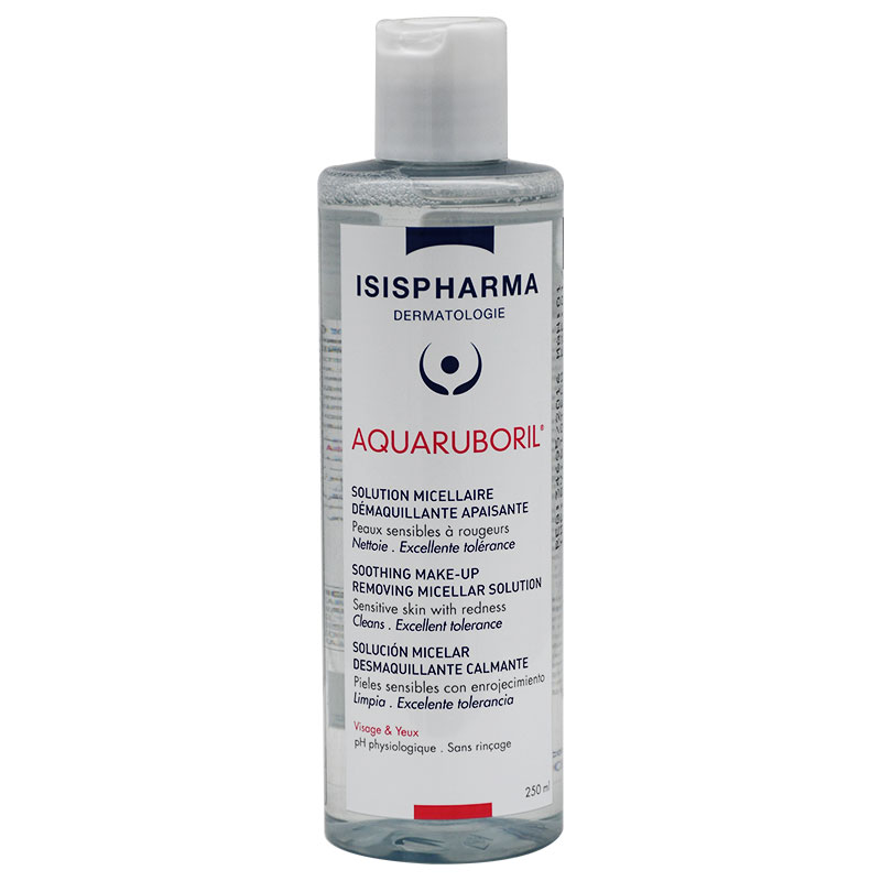 Isis Aquaruboril Make Up Remover Solution 250ml