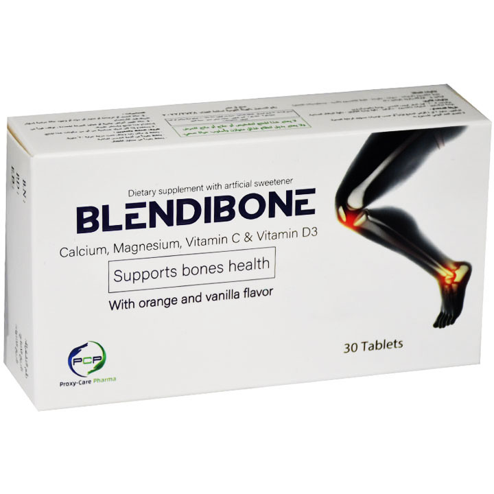 Blendibone (Orange and Vanilla Flavor) 30 Tablets