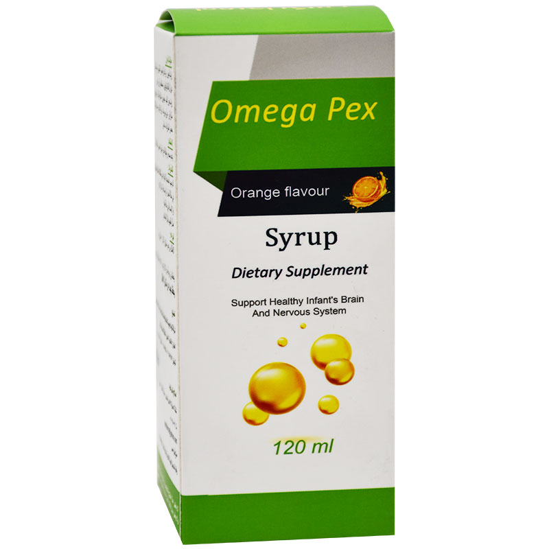 Omegapex Orange Flavor Syrup 120ml