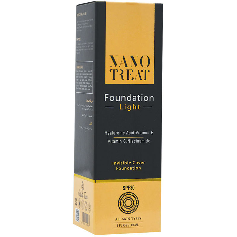Nanotreat Foundation SPF (30) Light 30ml