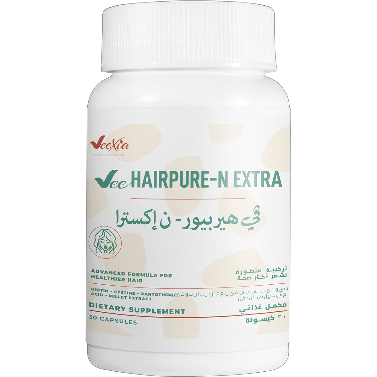 Vee Hairpure N Extra 30 capsules