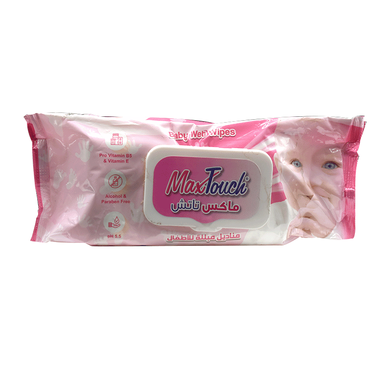 Max Touch Baby Wet Wipes 80pcs