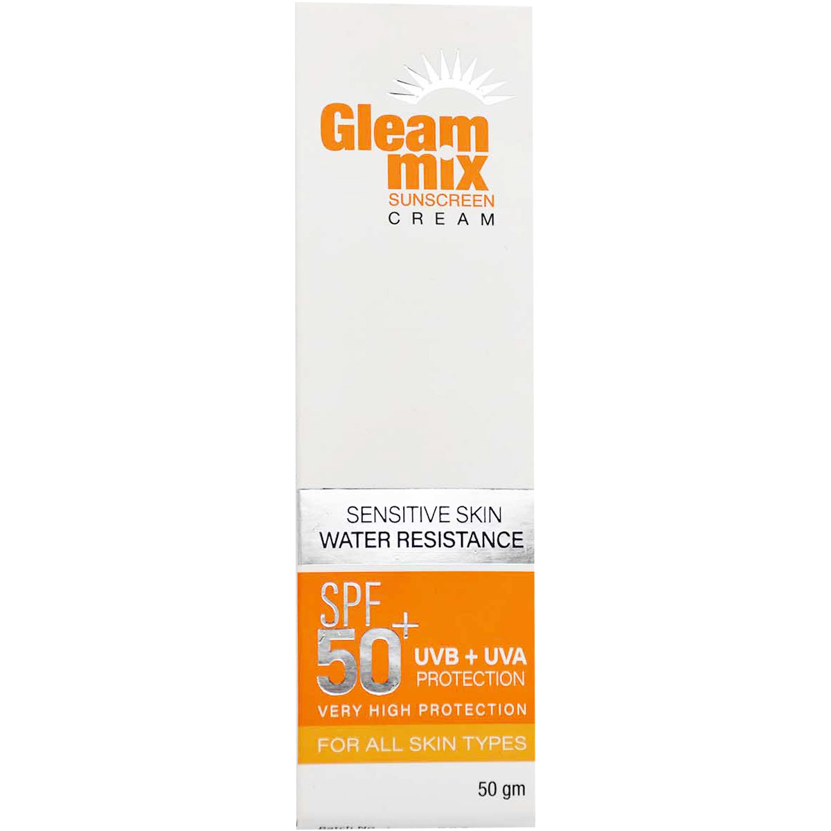 Gleam Mix Sunscreen SPF(50+) Cream 50 gm