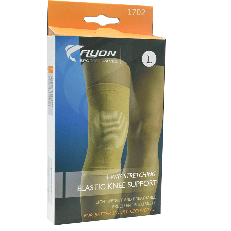 Flyon Elastic Knee Support (Large) 1702