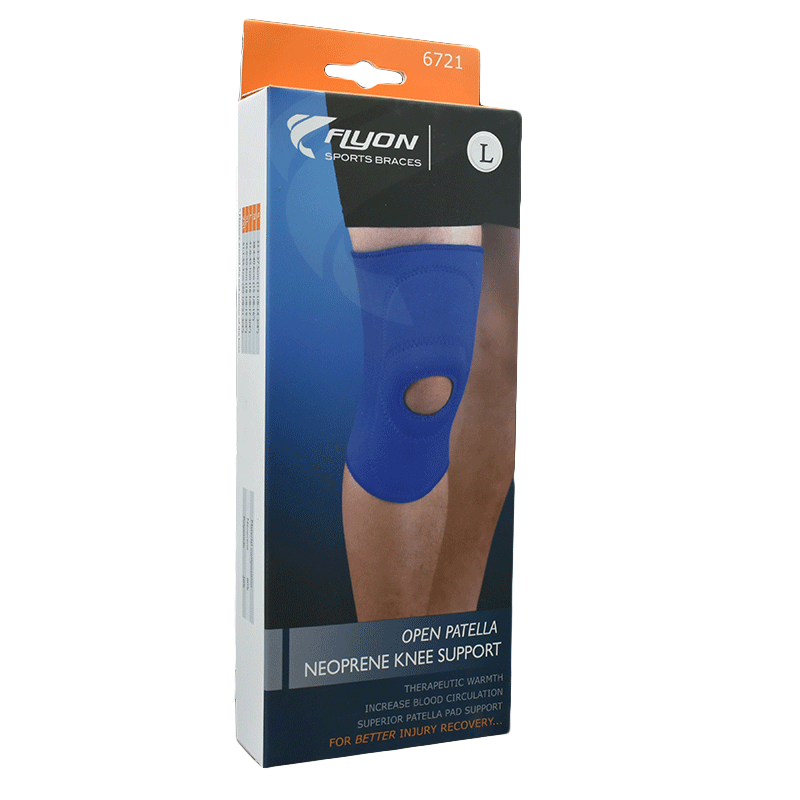 Flyon Neoprene Open Knee Support (Large) 6721