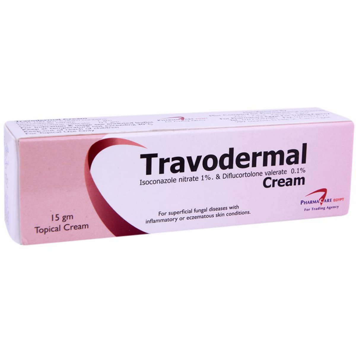 Travodermal (1G + 0.1G/100G) 15gm Cream