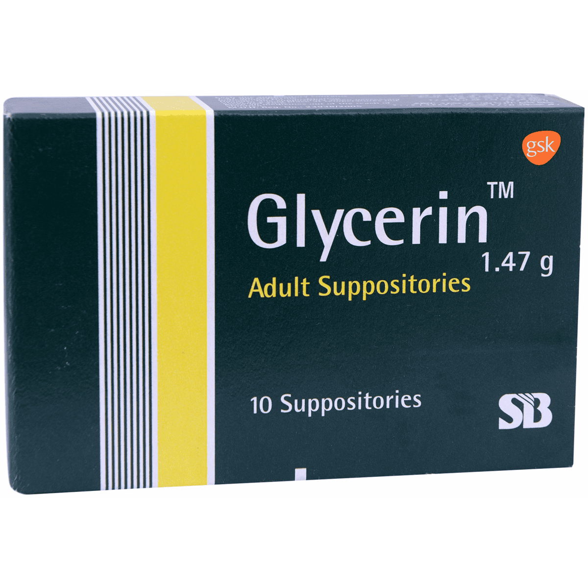 Glycerin Adult 10Suppositories