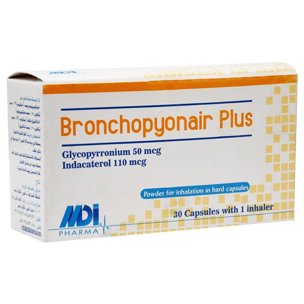 Bronchopyonair Plus 50&micro;+110&micro; 30 Capsule + 1 Inhaler