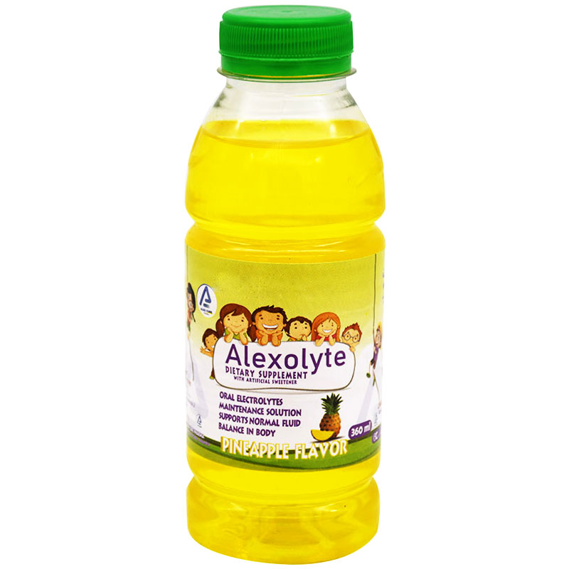 Alexolyte Pineapple Flavor Syrup 360ml