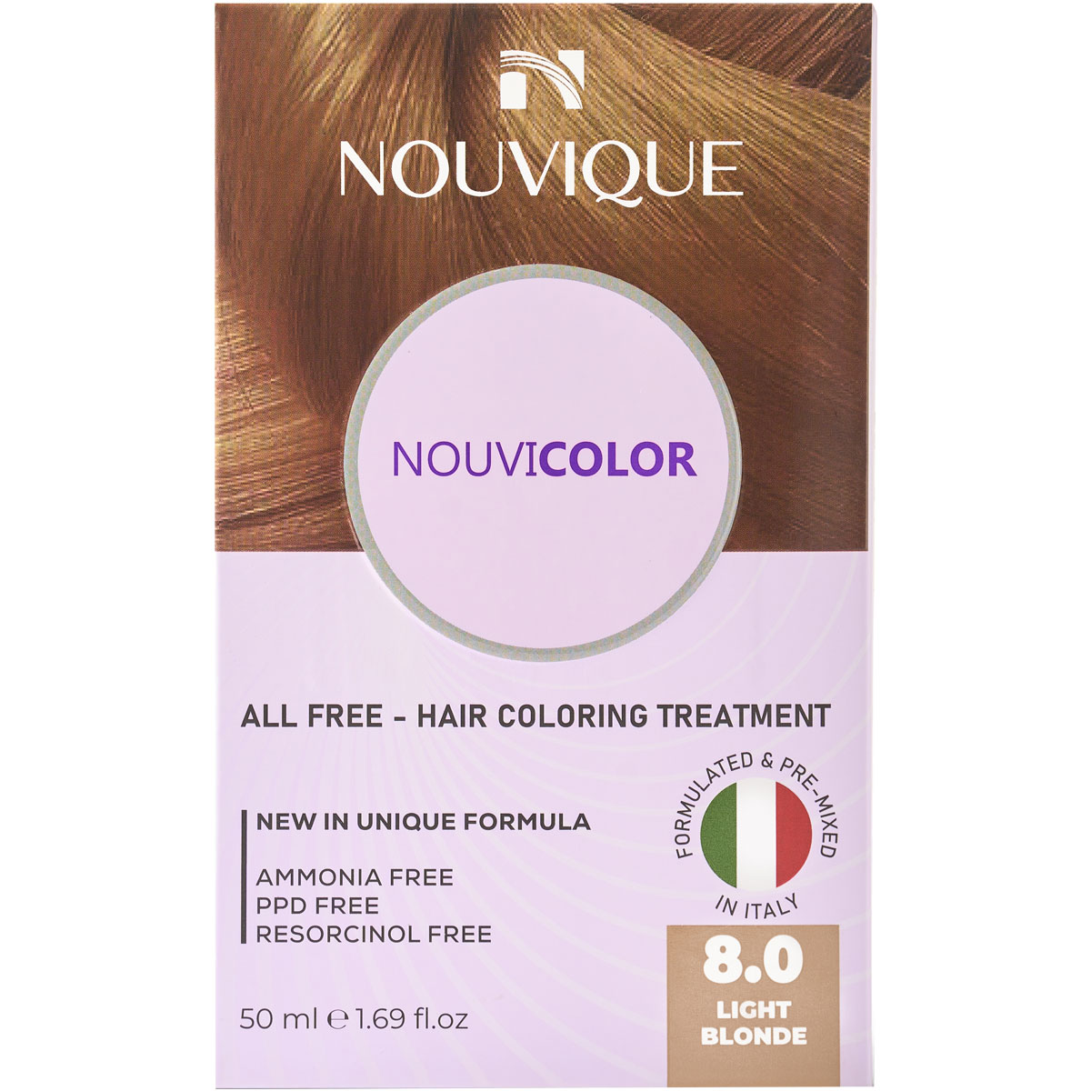 Nouvique Nouvicolor Hair Light Blonde 50 ml/8.0