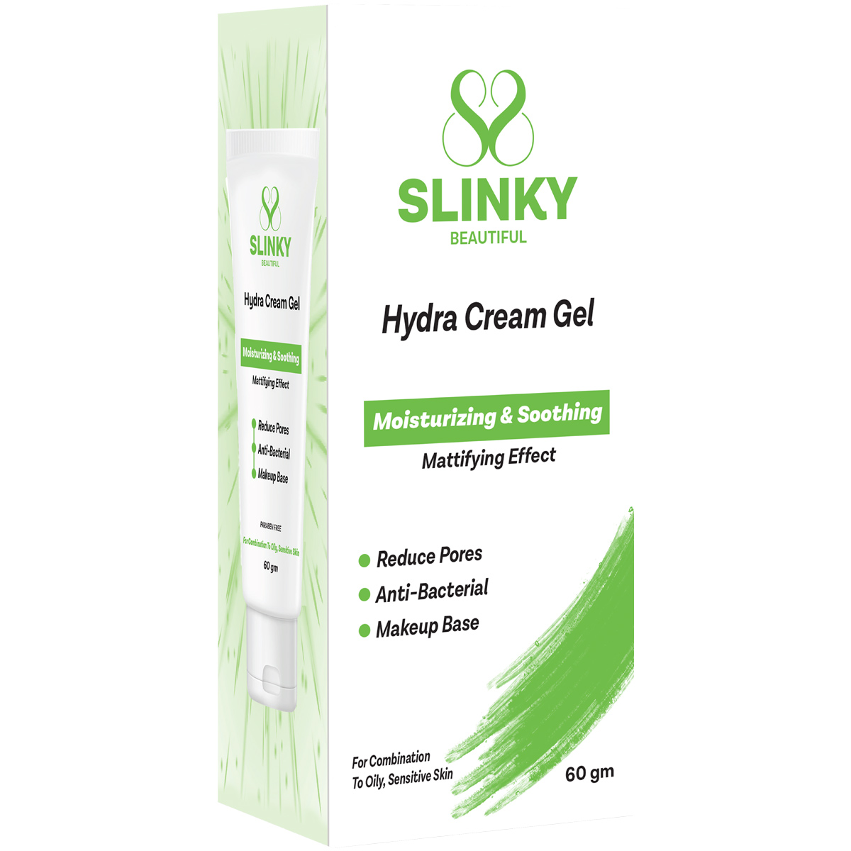 Slinky Moisturizing and Soothing Hydra Cream Gel 60ml
