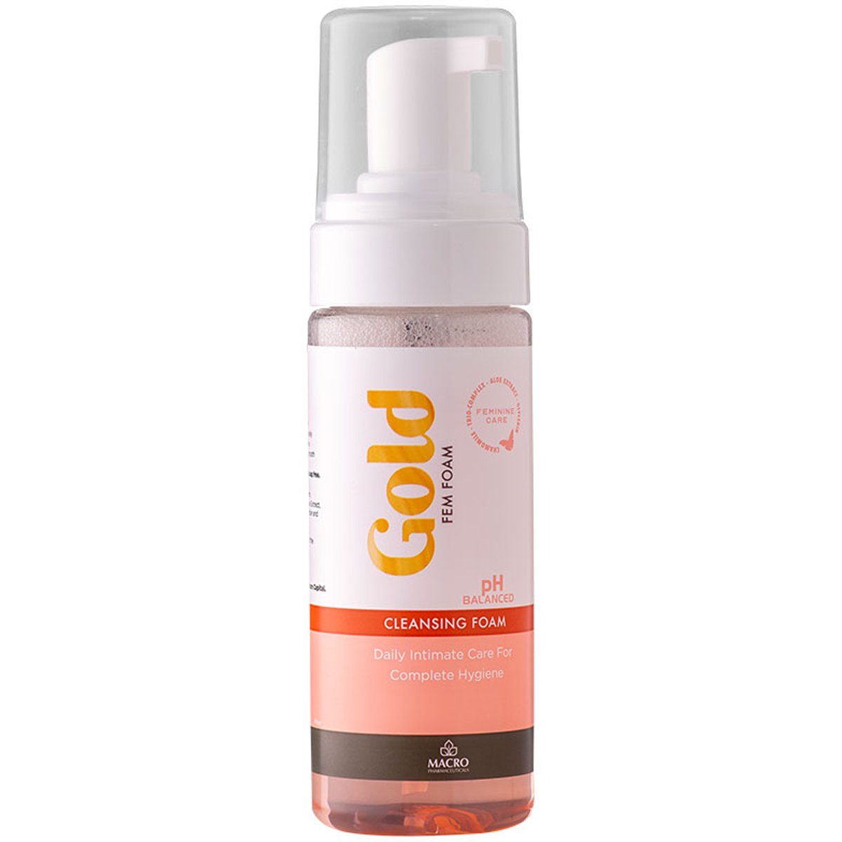 Gold Fem Foam Intimate Feminine Wash 150ml