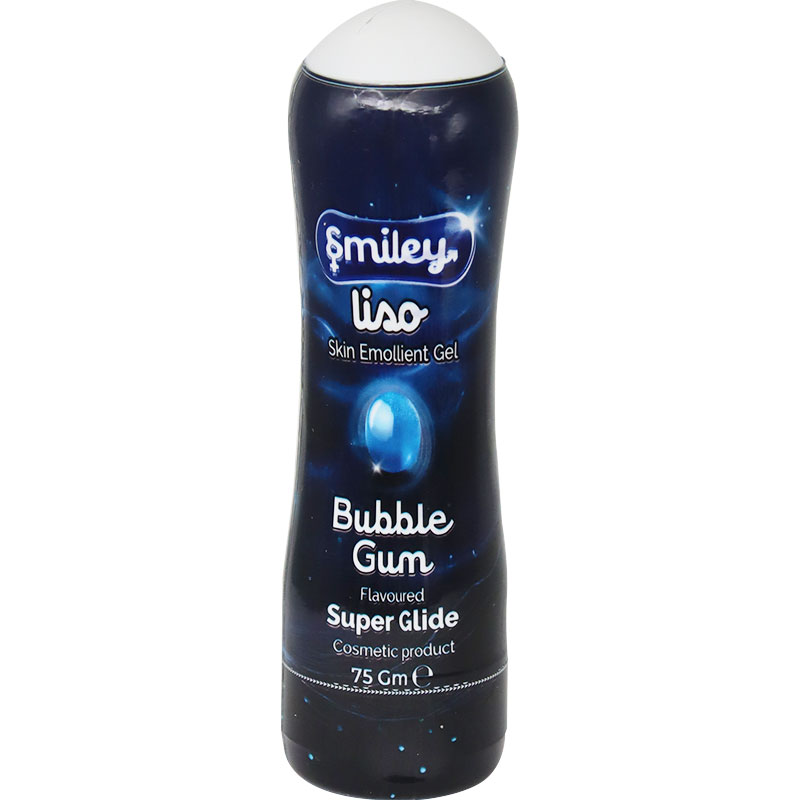 Smiley Liso Bubble Gum Super Glide Gel 75gm